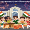 Celebrating Republic Day at Broadvision World School